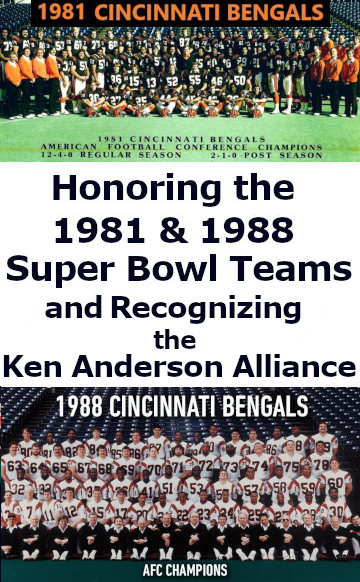 1981 & 1988 Cincinnati Bengals
